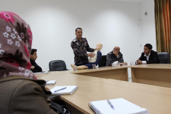 ورشة تدريبية عن الاسعافات الاولية في عنجرة